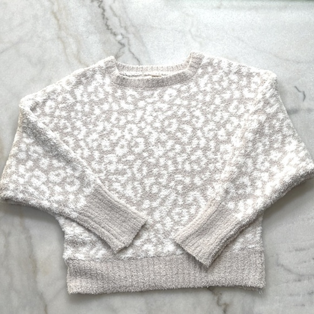 •JESSICA SIMPSON• Leopard Print Cozy Sweater